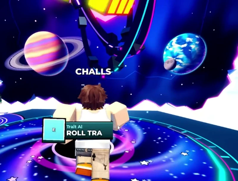 Trait Altar in the lobby